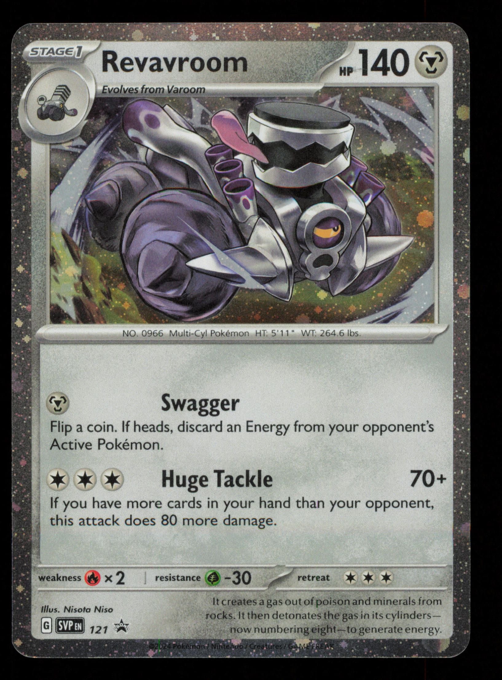 Revavroom 121 Promo Scarlet & Violet Pokemon