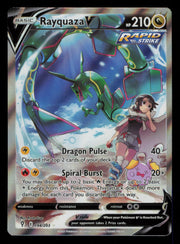 Rayquaza V 194/203 Rare Ultra Evolving Skies Pokemon