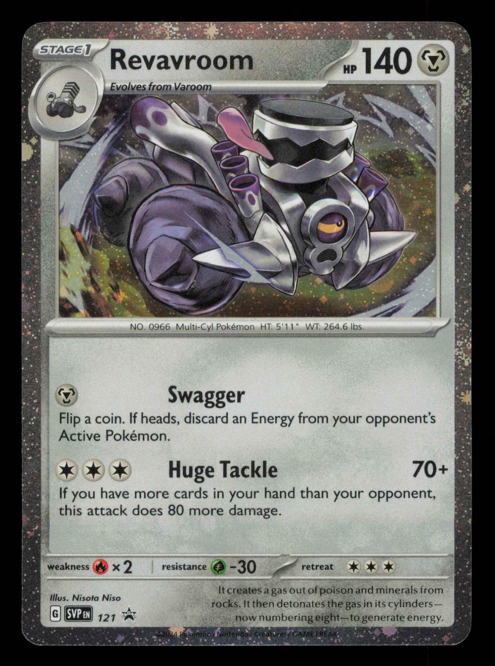 Revavroom 121 Promo Scarlet & Violet Pokemon