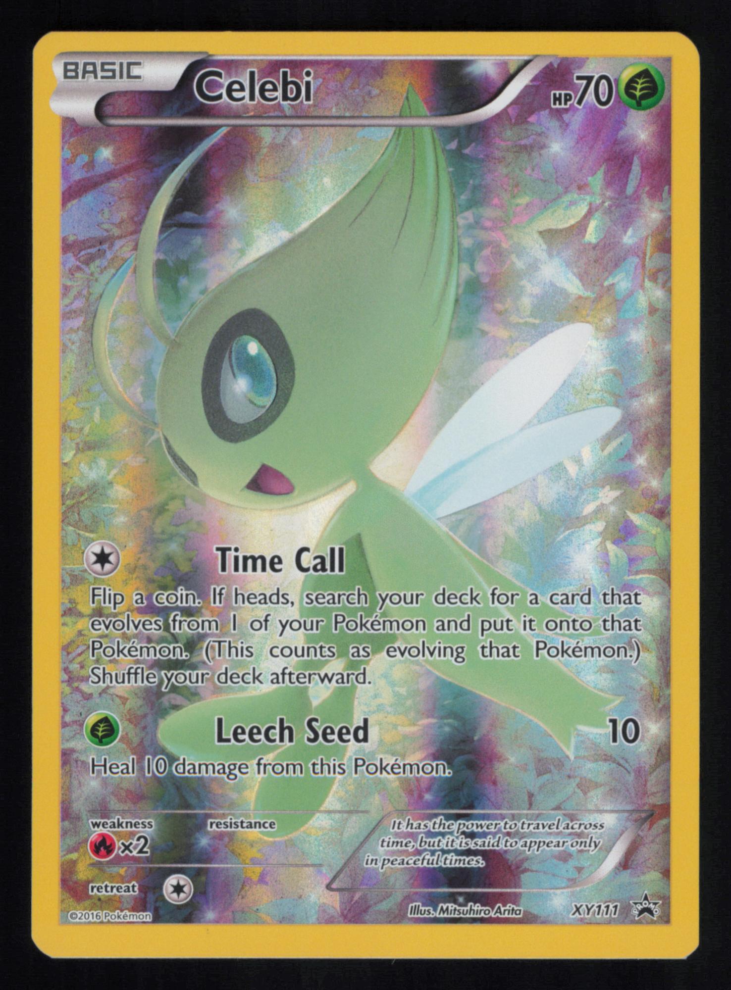 Celebi XY111 Promo XY Black Star Promos Pokemon
