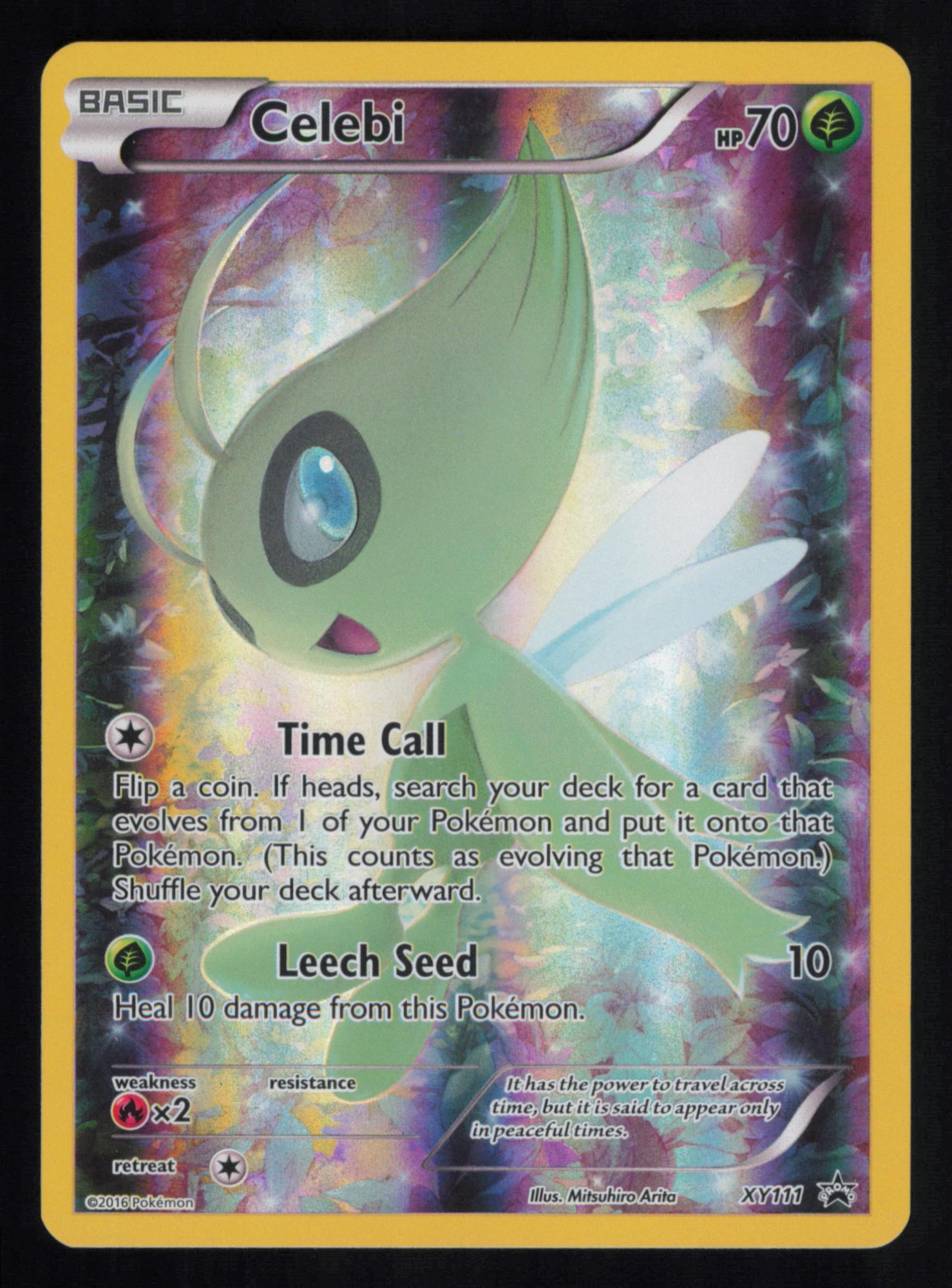 Celebi XY111 Promo XY Black Star Promos Pokemon