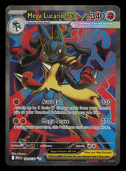 Mega Lucario ex 160/132 Ultra Rare Mega Evolution Pokemon