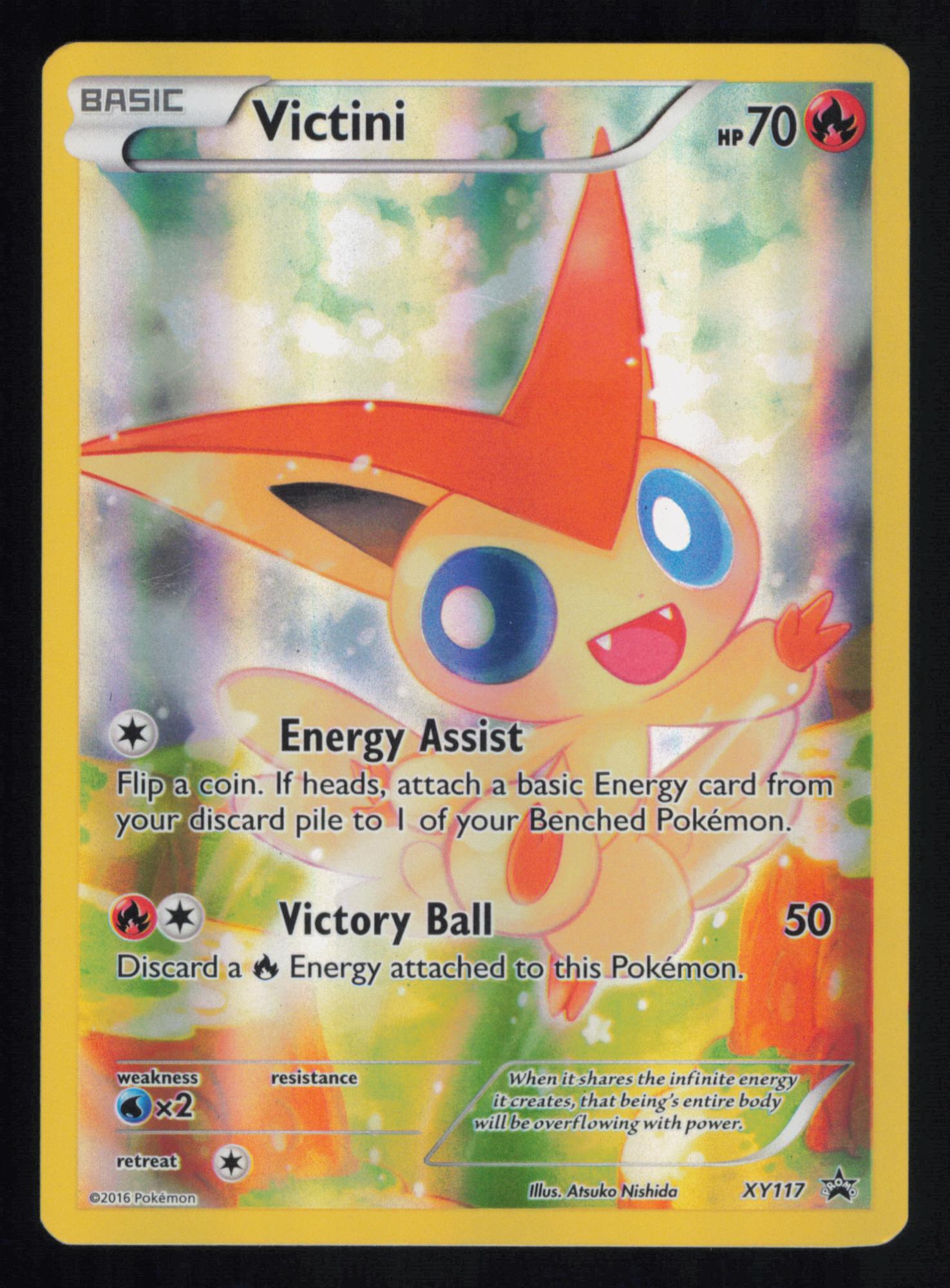 Victini XY117 Promo XY Black Star Promos Pokemon