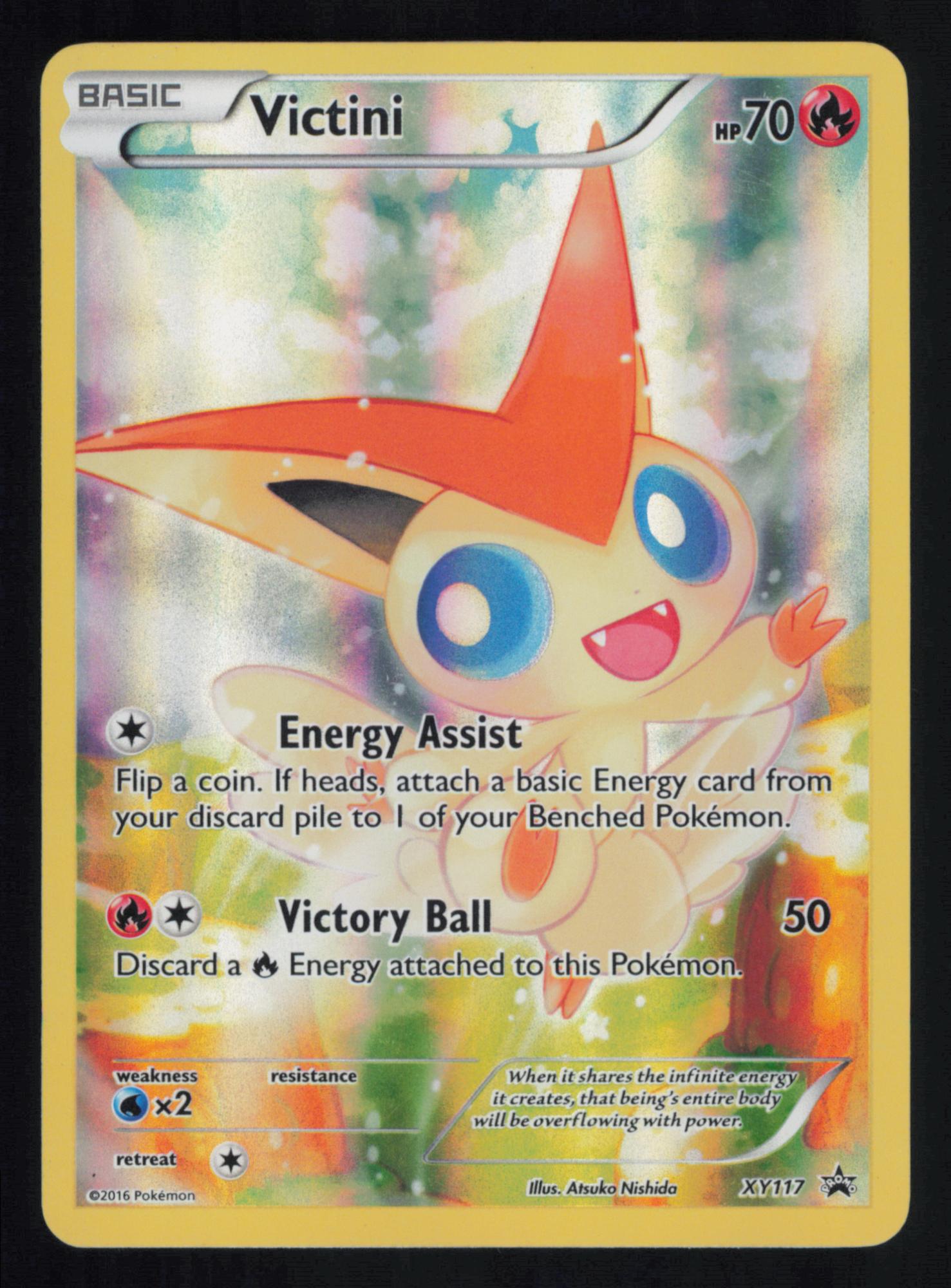 Victini XY117 Promo XY Black Star Promos Pokemon