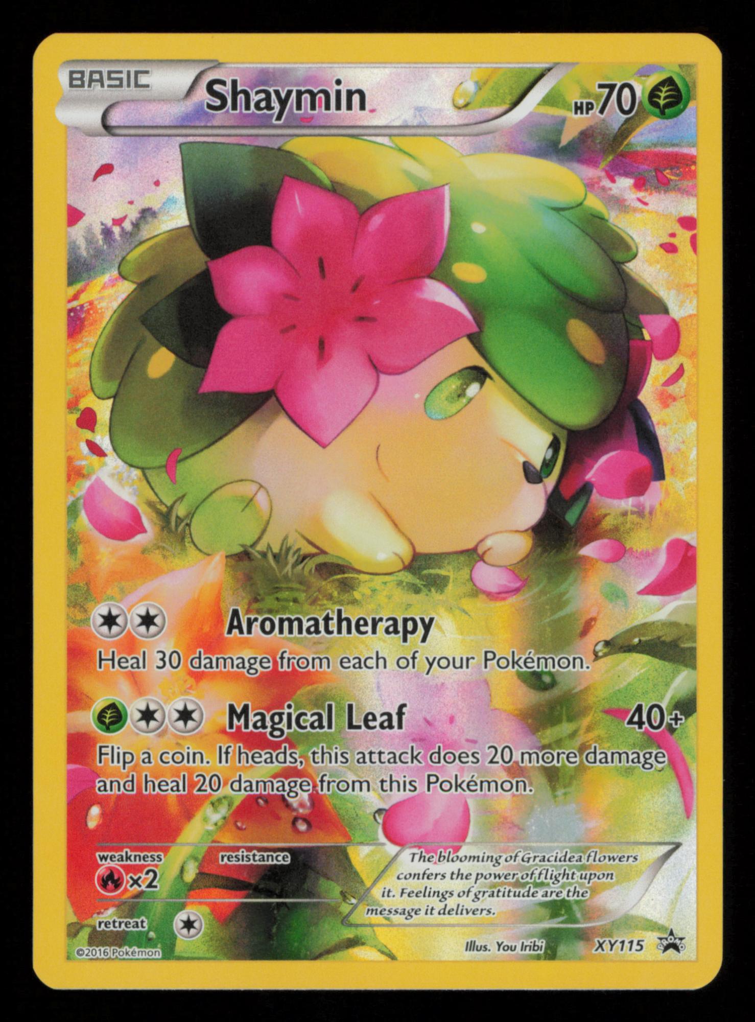 Shaymin XY115 Promo XY Black Star Promos Pokemon