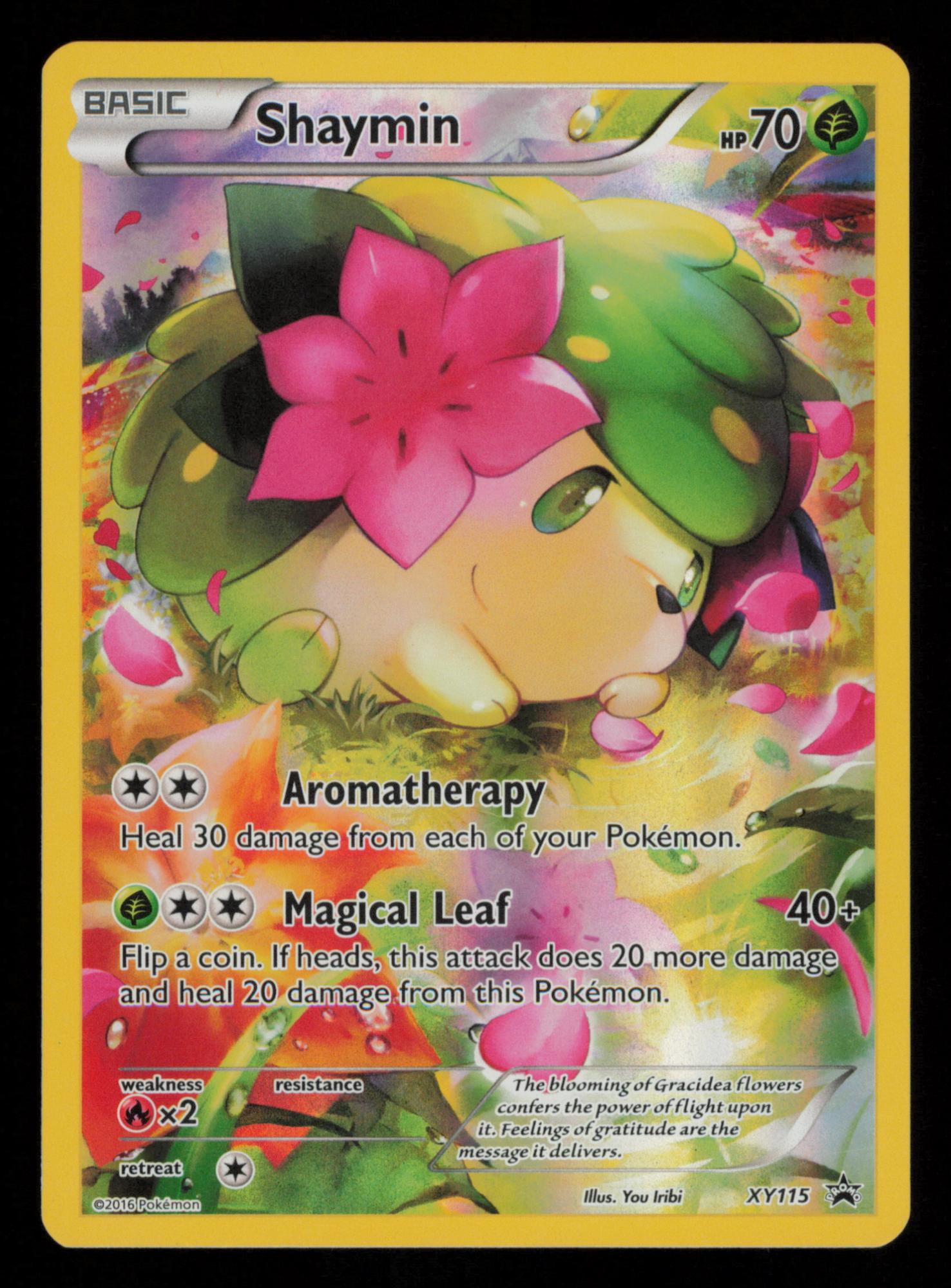 Shaymin XY115 Promo XY Black Star Promos Pokemon