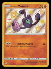 Galarian Yamask SV065/SV122 Rare Shiny Shining Fates Shiny Vault Pokemon