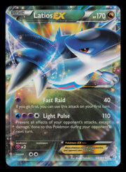 Latios EX 58/108 Holo Rare EX Roaring Skies Pokemon