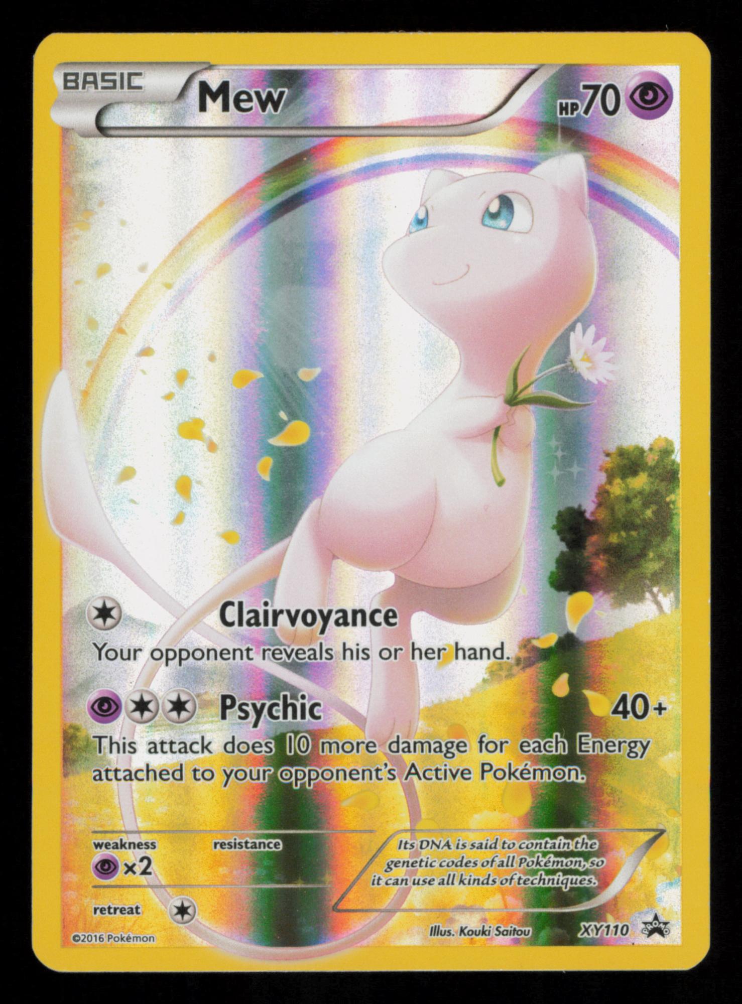 Mew XY110 Promo XY Black Star Promos Pokemon