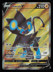 Luxray V 168/189 Rare Ultra Astral Radiance Pokemon