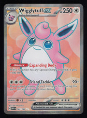 Wigglytuff ex 187/165 Ultra Rare 151 Pokemon