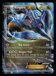 Kingdra EX 73/124 Holo Rare EX Fates Collide Pokemon