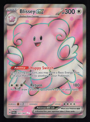 Blissey ex 201/167 Ultra Rare Twilight Masquerade Pokemon
