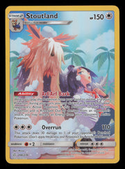 Stoutland 248/236 Secret Rare Cosmic Eclipse Pokemon