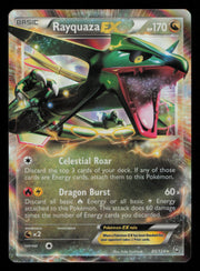 Rayquaza EX 85/124 Holo Rare EX Dragons Exalted Pokemon