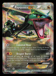 Rayquaza EX 85/124 Holo Rare EX Dragons Exalted Pokemon