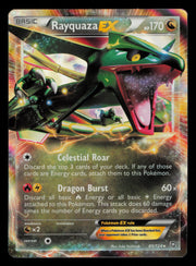Rayquaza EX 85/124 Holo Rare EX Dragons Exalted Pokemon