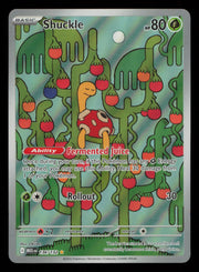 Shuckle 136/132 Illustration Rare Mega Evolution Pokemon