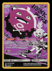 Koffing 243/236 Secret Rare Cosmic Eclipse Pokemon