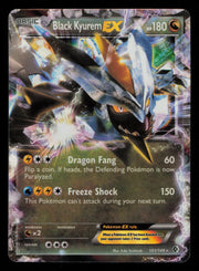 Black Kyurem EX 101/149 Holo Rare EX Boundaries Crossed Pokemon