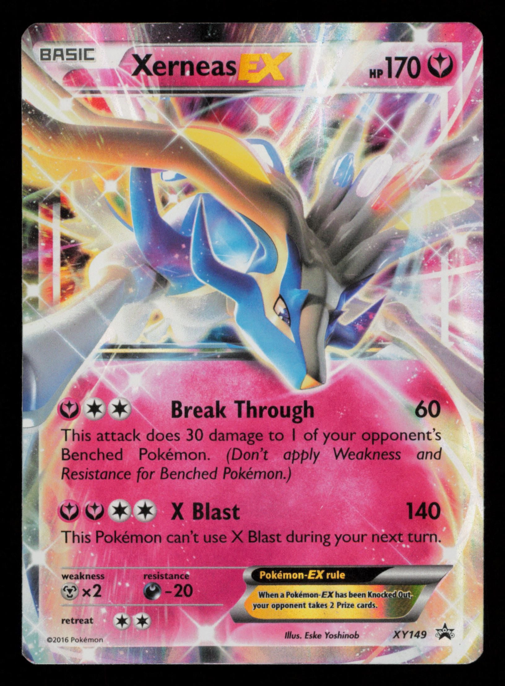 Xerneas EX XY149 Promo XY Black Star Promos Pokemon