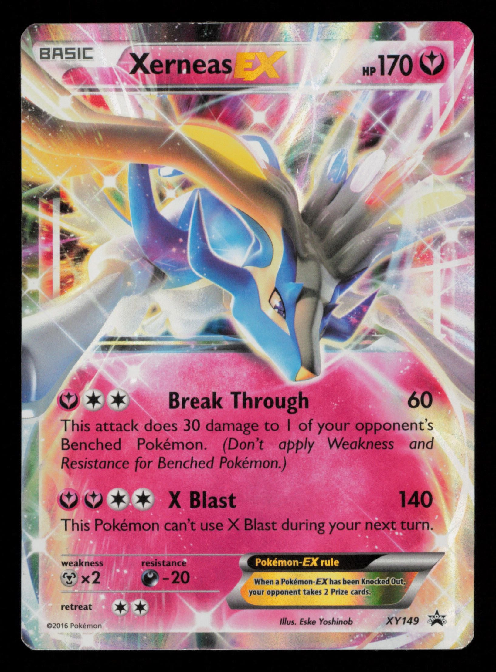 Xerneas EX XY149 Promo XY Black Star Promos Pokemon