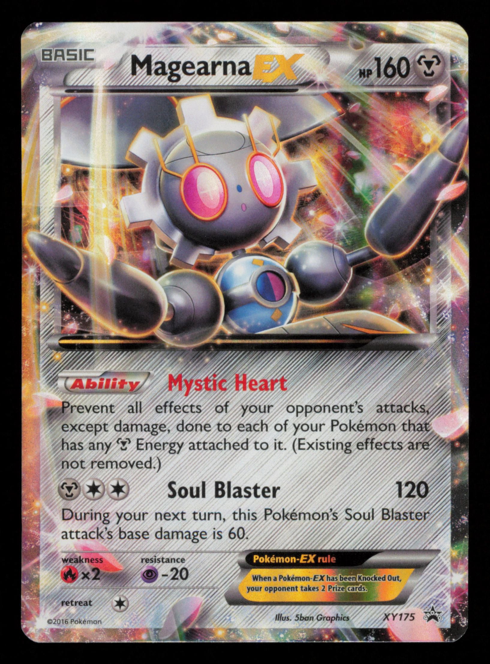 Magearna EX XY175 Promo XY Black Star Promos Pokemon