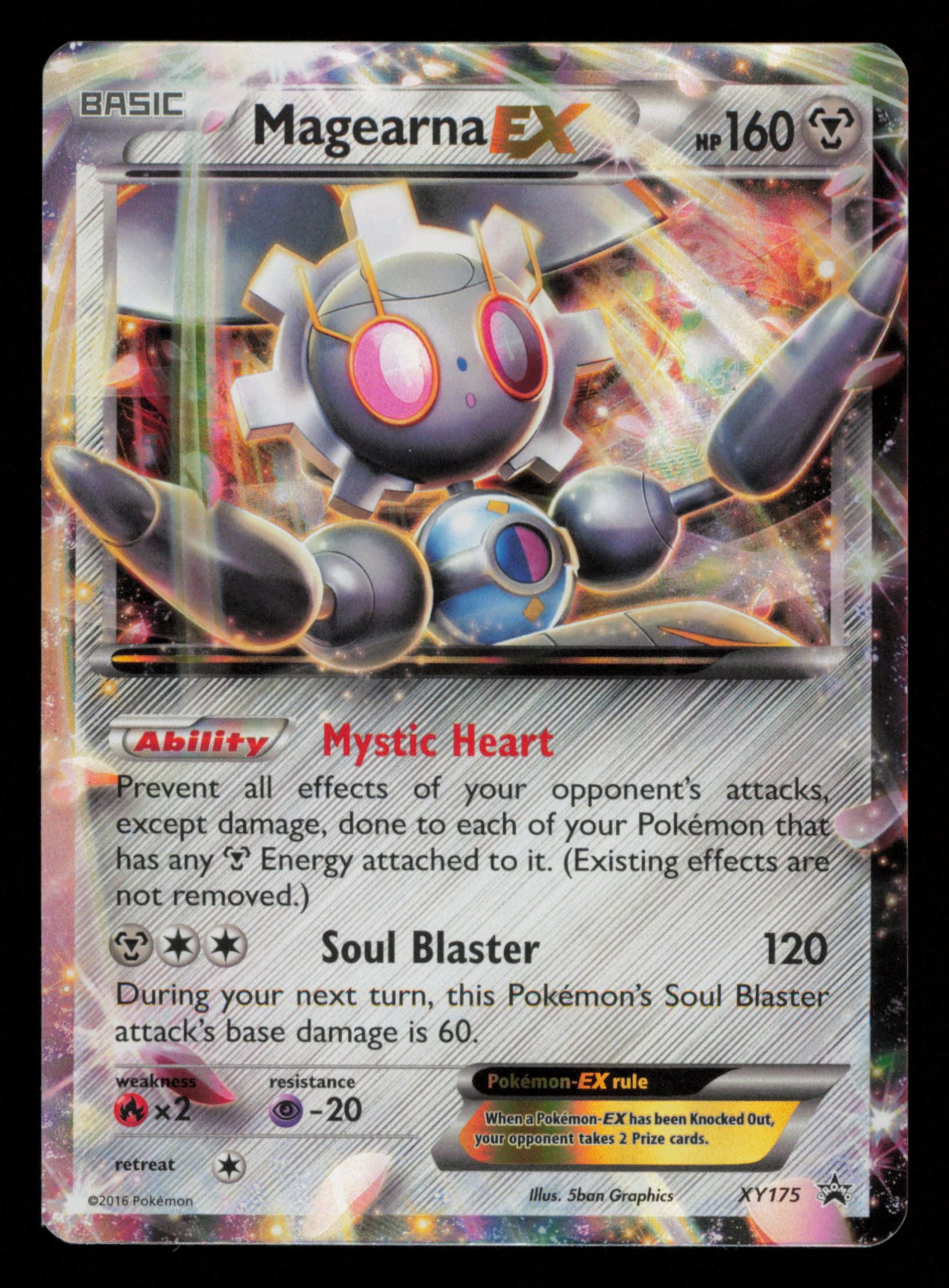 Magearna EX XY175 Promo XY Black Star Promos Pokemon