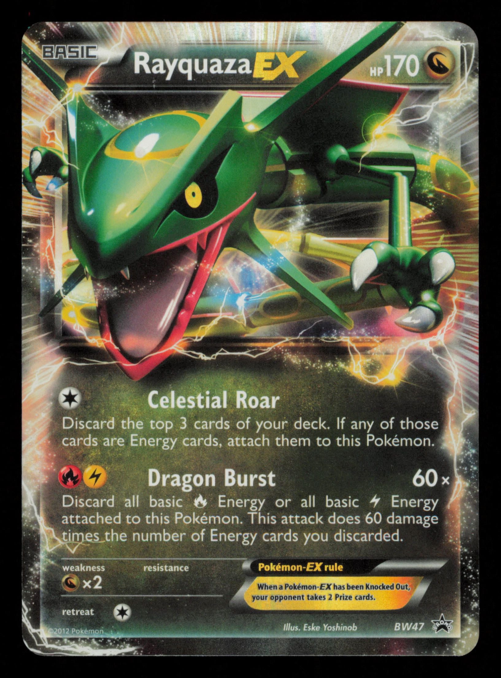 Rayquaza EX BW47 Promo BW Black Star Promos Pokemon