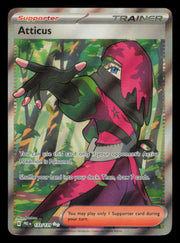 Atticus 133/131 Ultra Rare Prismatic Evolutions Pokemon