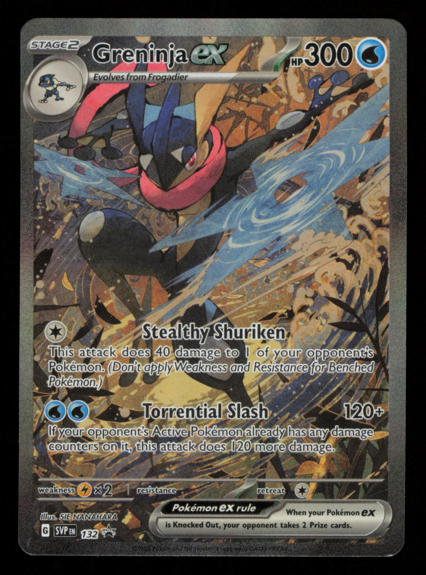 Greninja ex 132 Promo Scarlet & Violet Pokemon