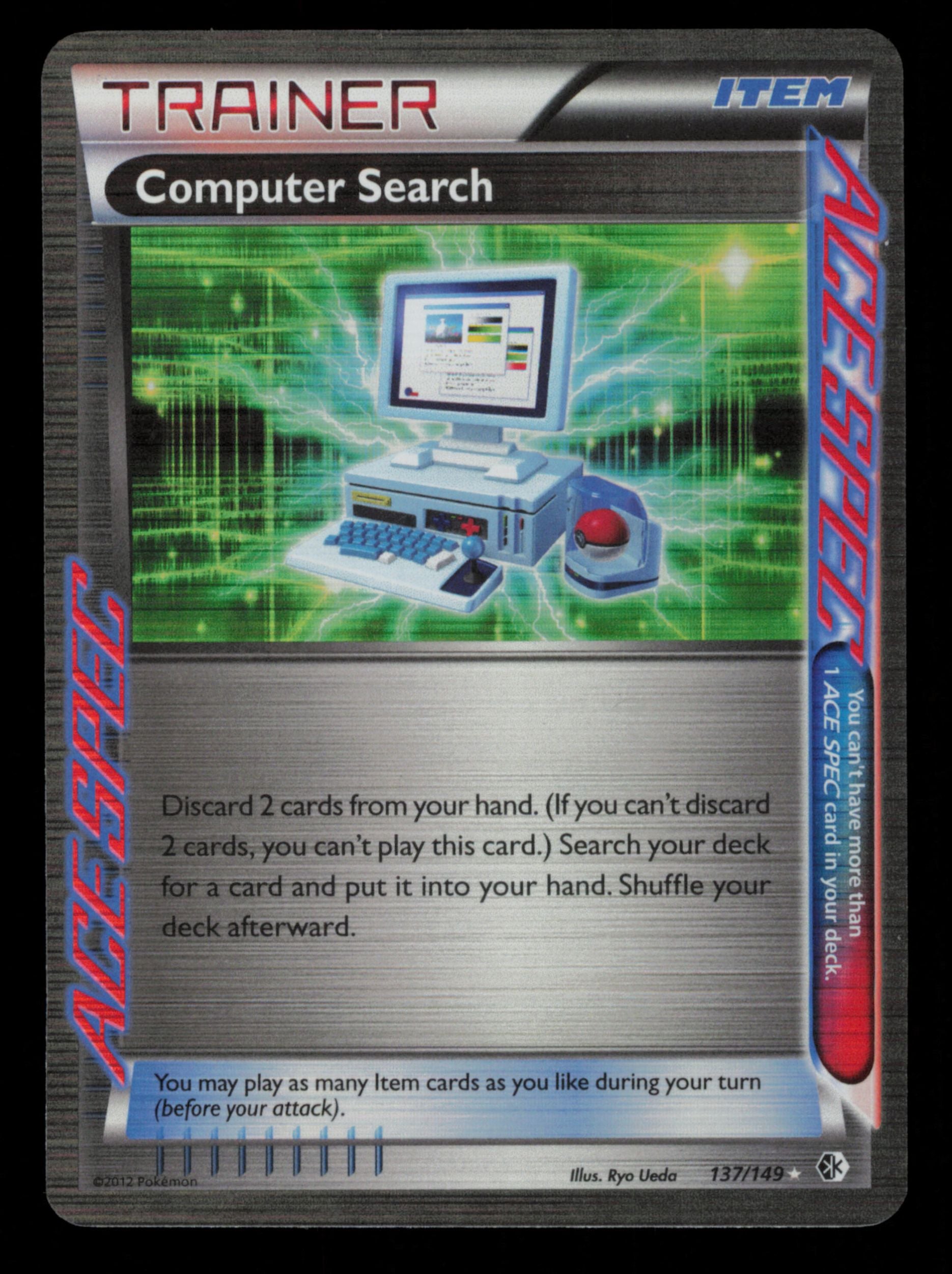 Computer Search 137/149 Rare ACE Boundaries Crossed Pokemon