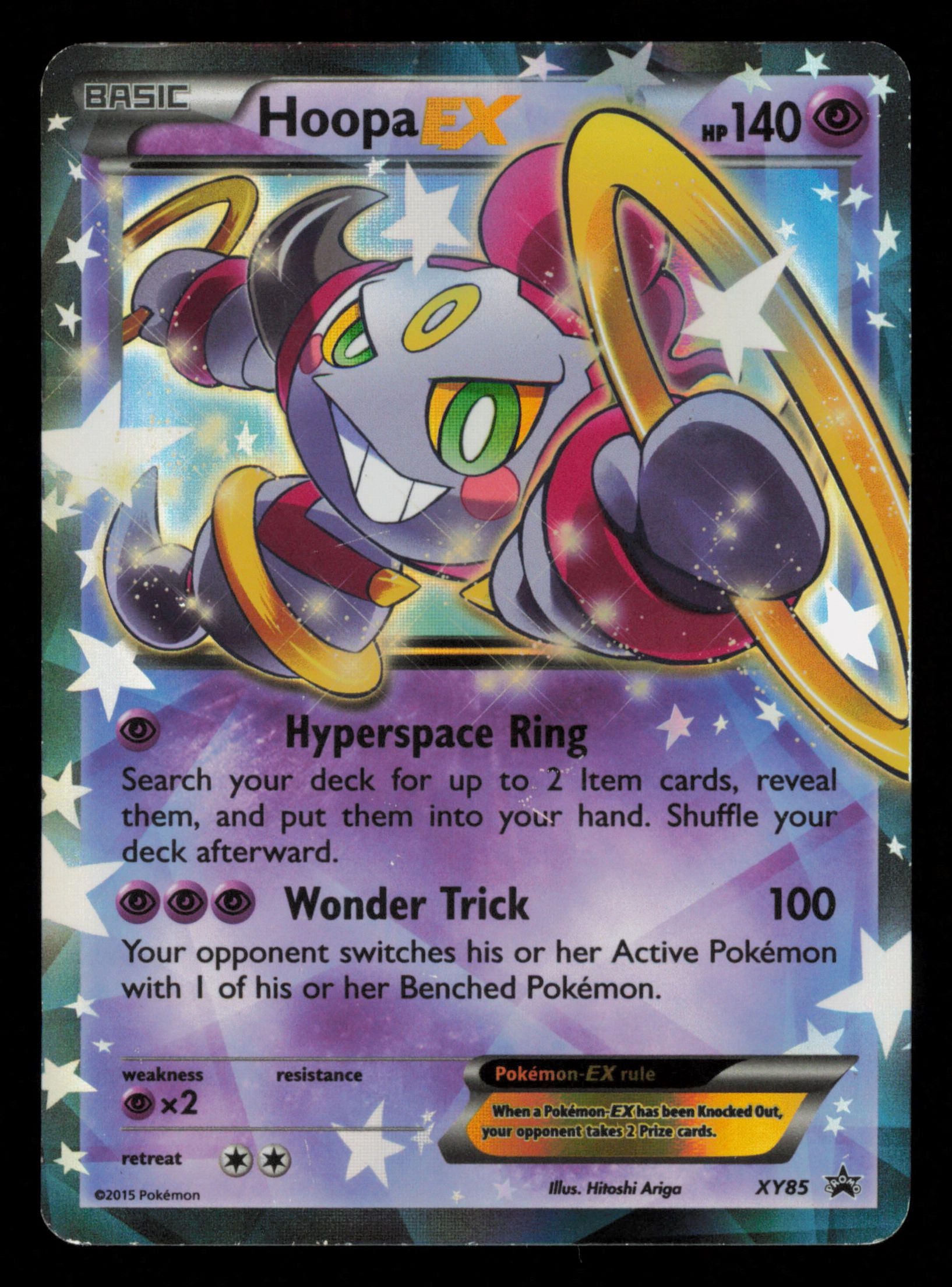 Hoopa EX XY85 Promo XY Black Star Promos Pokemon