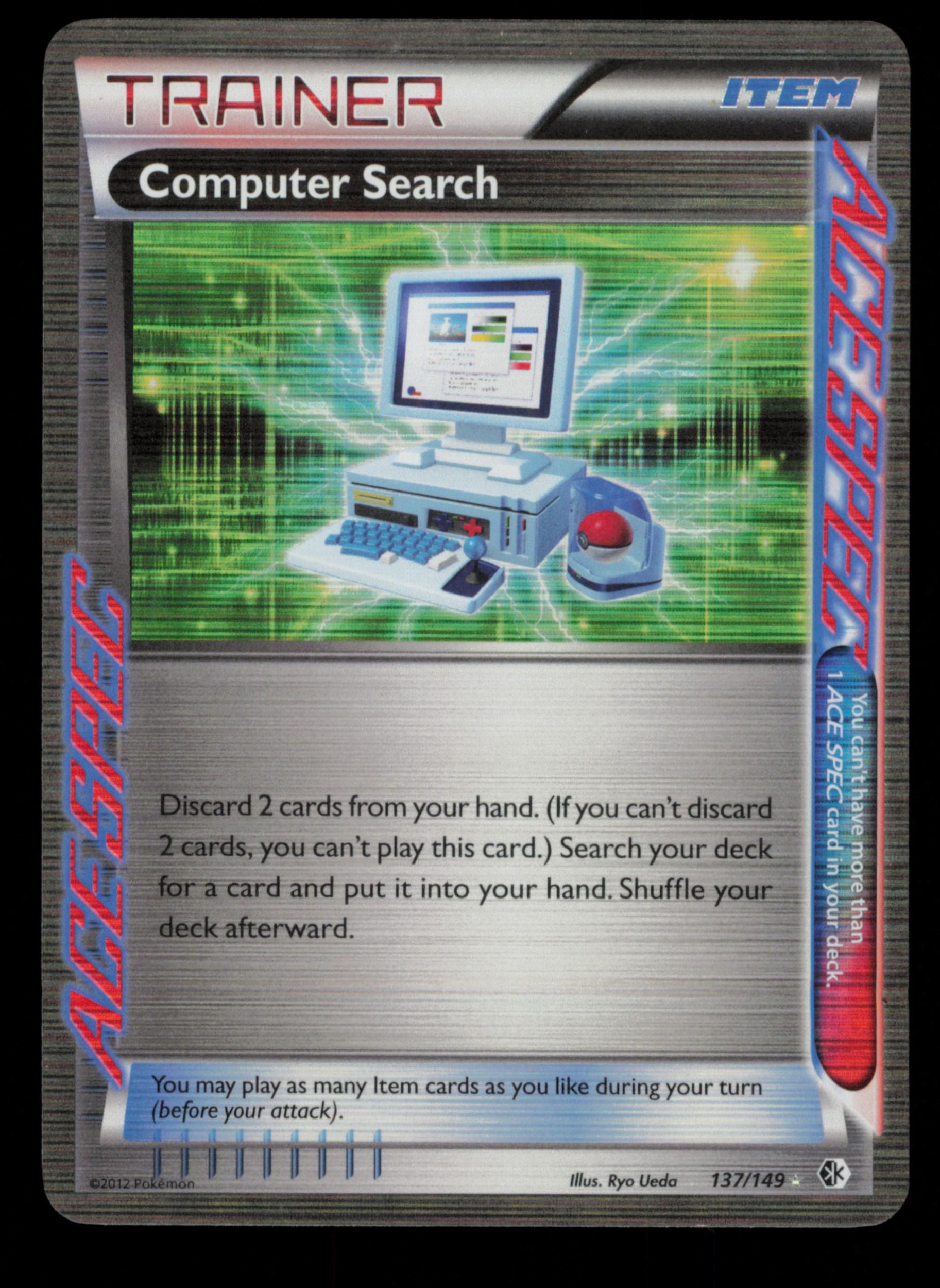 Computer Search 137/149 Rare ACE Boundaries Crossed Pokemon