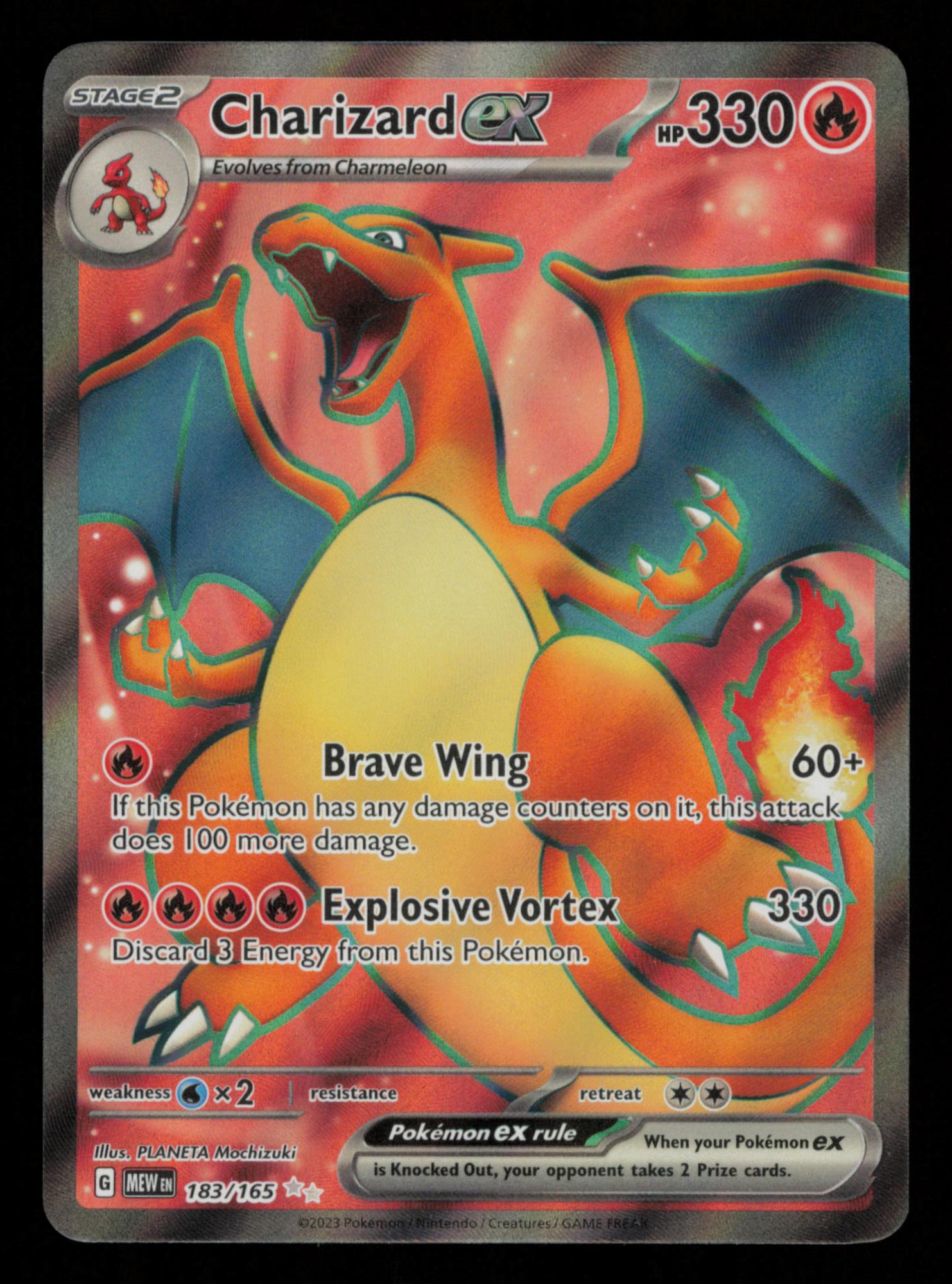 Charizard ex 183/165 Ultra Rare 151 Pokemon