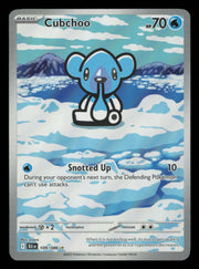 Cubchoo 109/086 Illustration Rare Black Bolt Pokemon