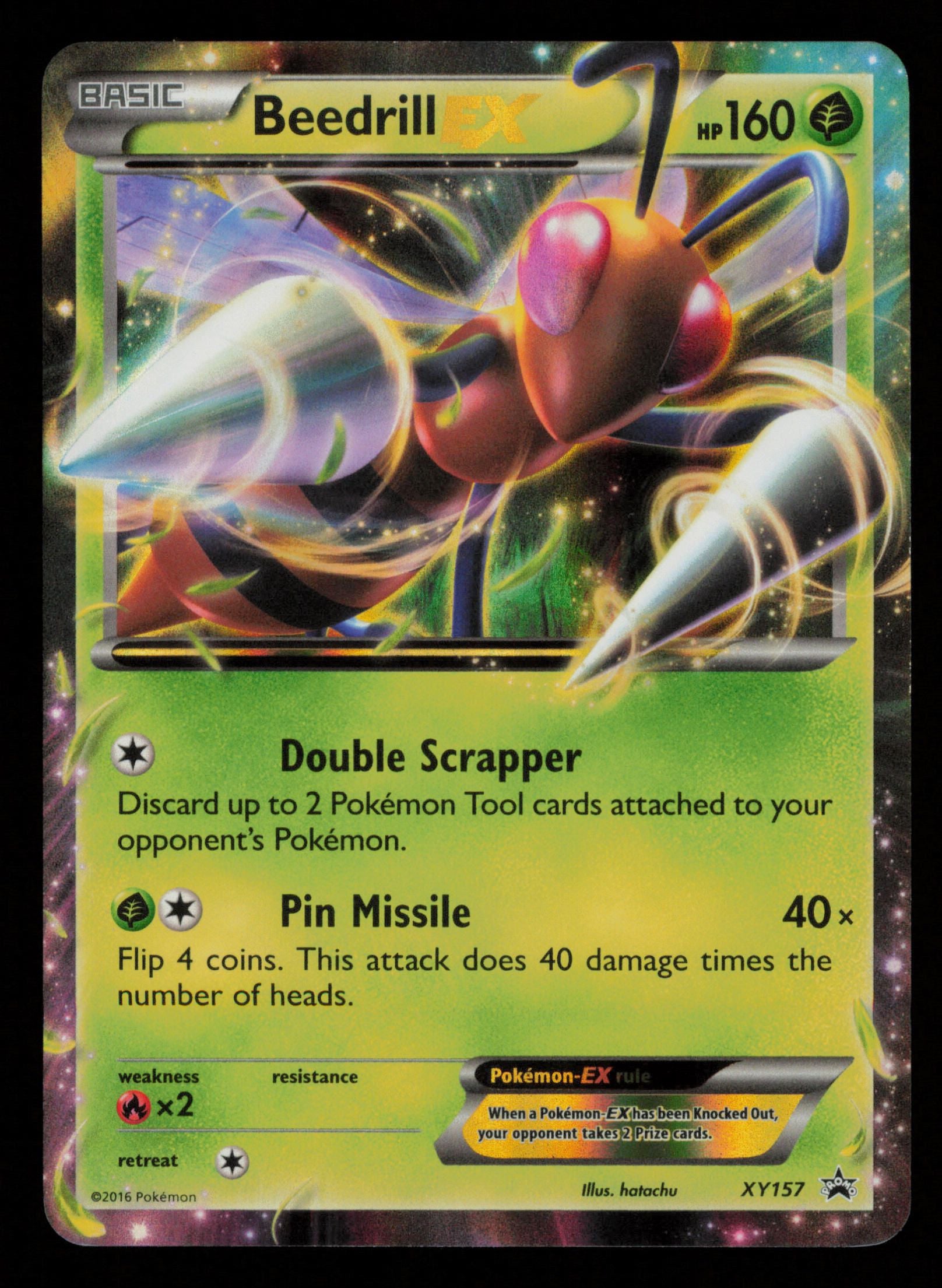 Beedrill EX XY157 Promo XY Black Star Promos Pokemon
