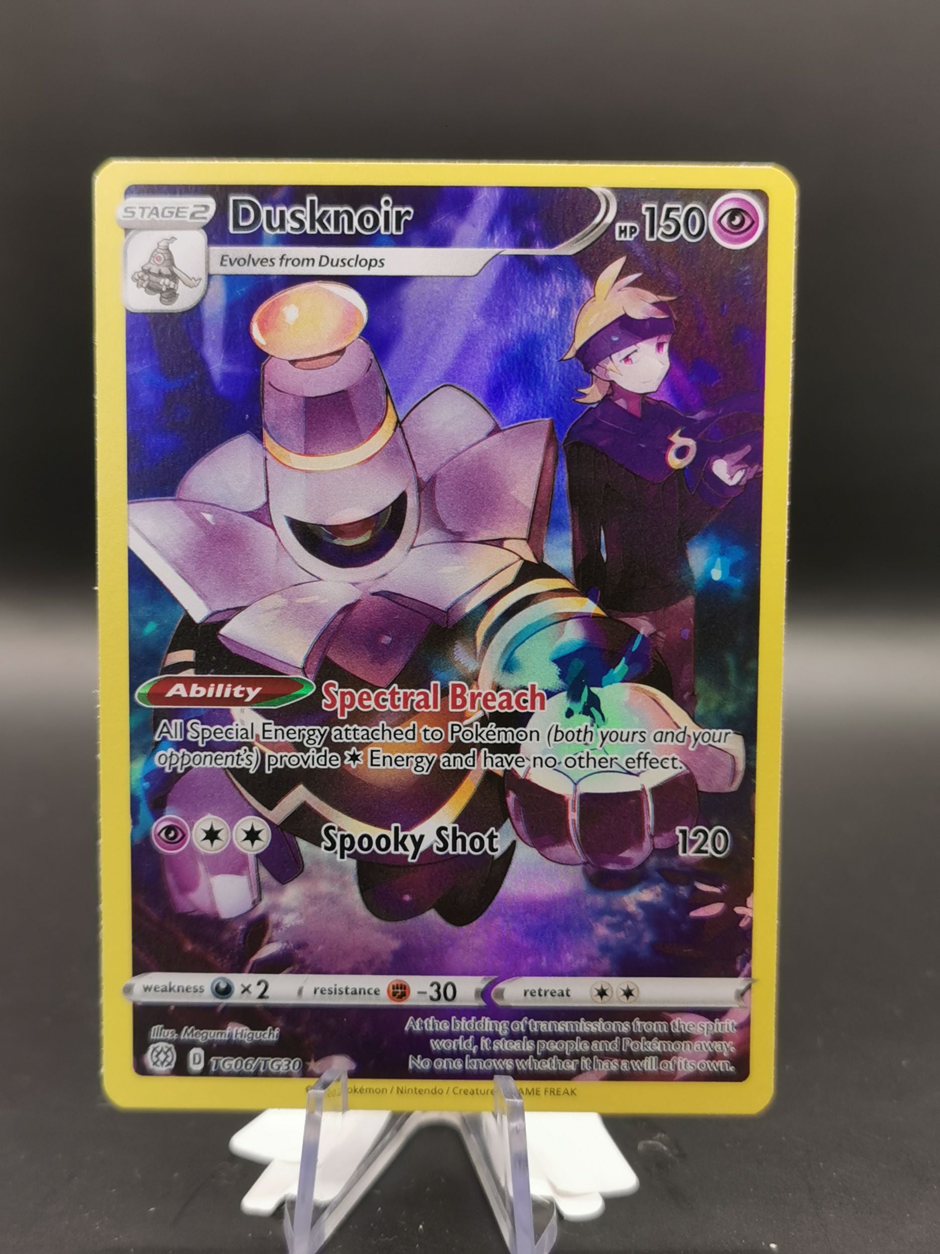 Dusknoir TG06/TG30 Holo Brilliant Stars Trainer Gallery Pokemon
