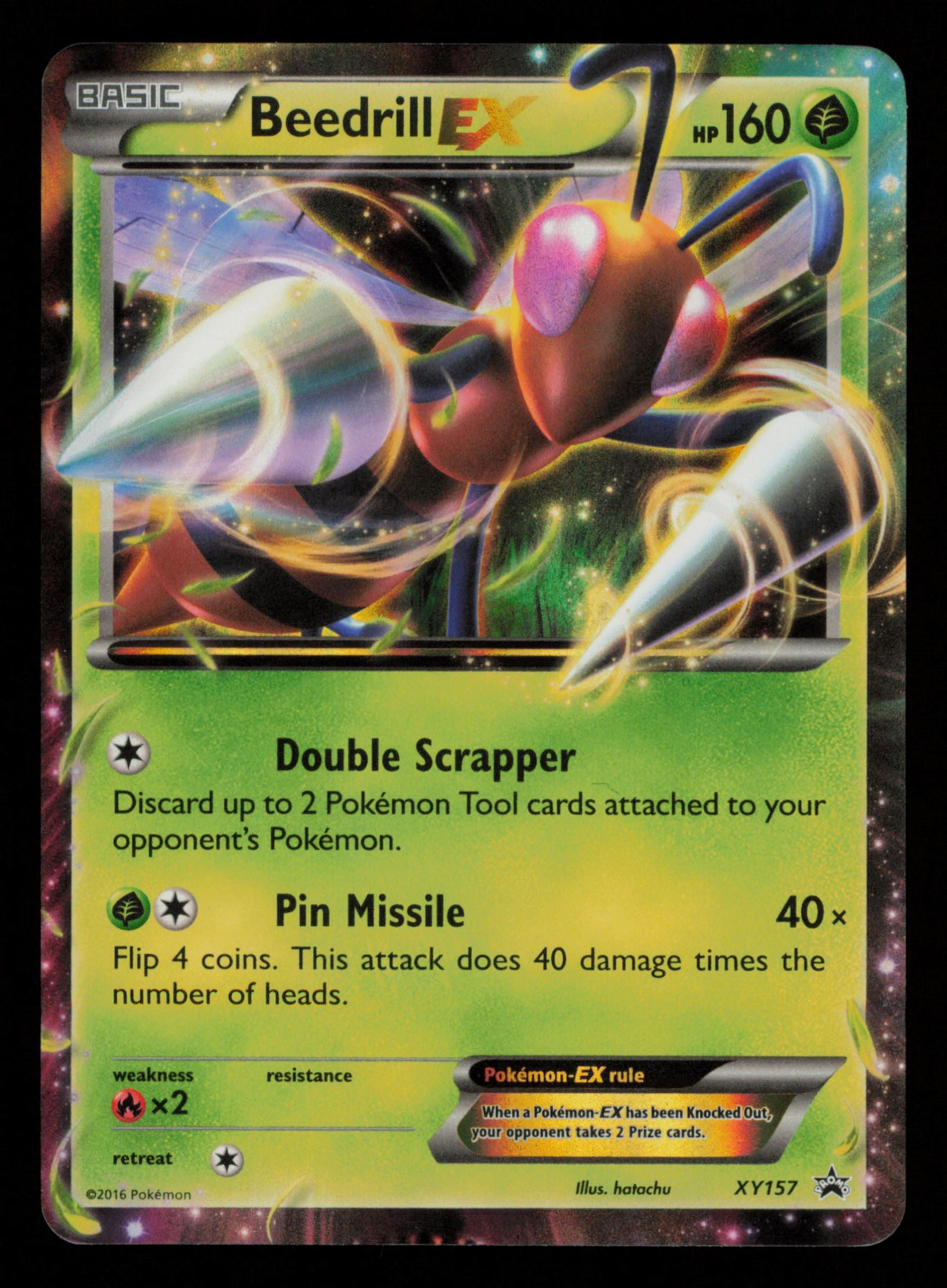 Beedrill EX XY157 Promo XY Black Star Promos Pokemon