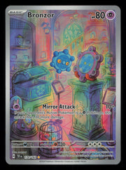 Bronzor 170/162 Illustration Rare Temporal Forces Pokemon