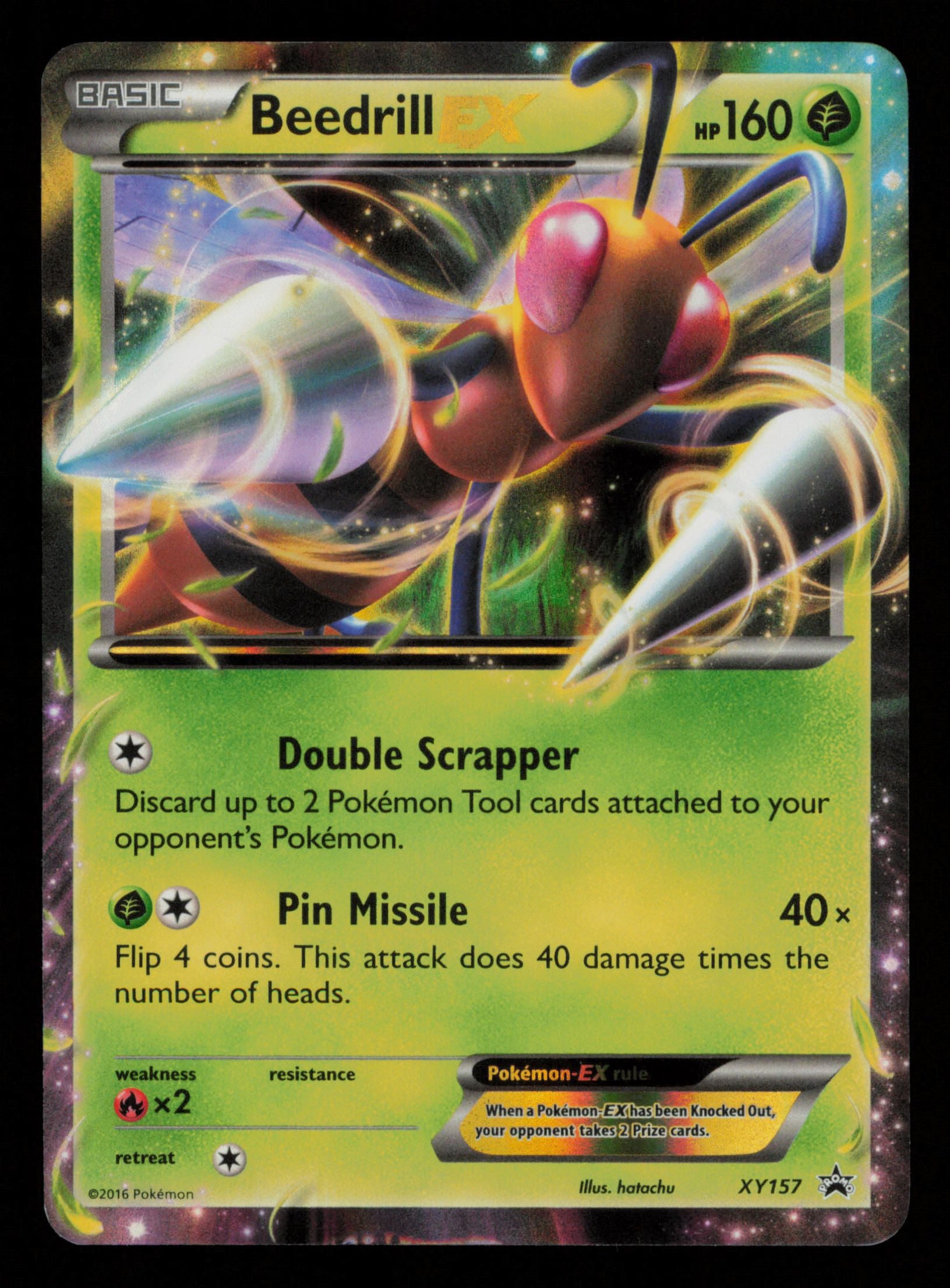 Beedrill EX XY157 Promo XY Black Star Promos Pokemon