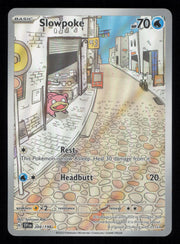 Slowpoke 204/198 Illustration Rare Scarlet & Violet Pokemon