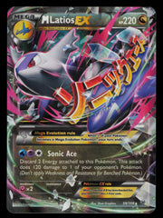 M Latios EX 59/108 Holo Rare EX Roaring Skies Pokemon