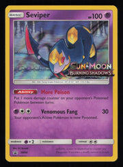 Seviper SM46 Promo SM Black Star Promos Pokemon
