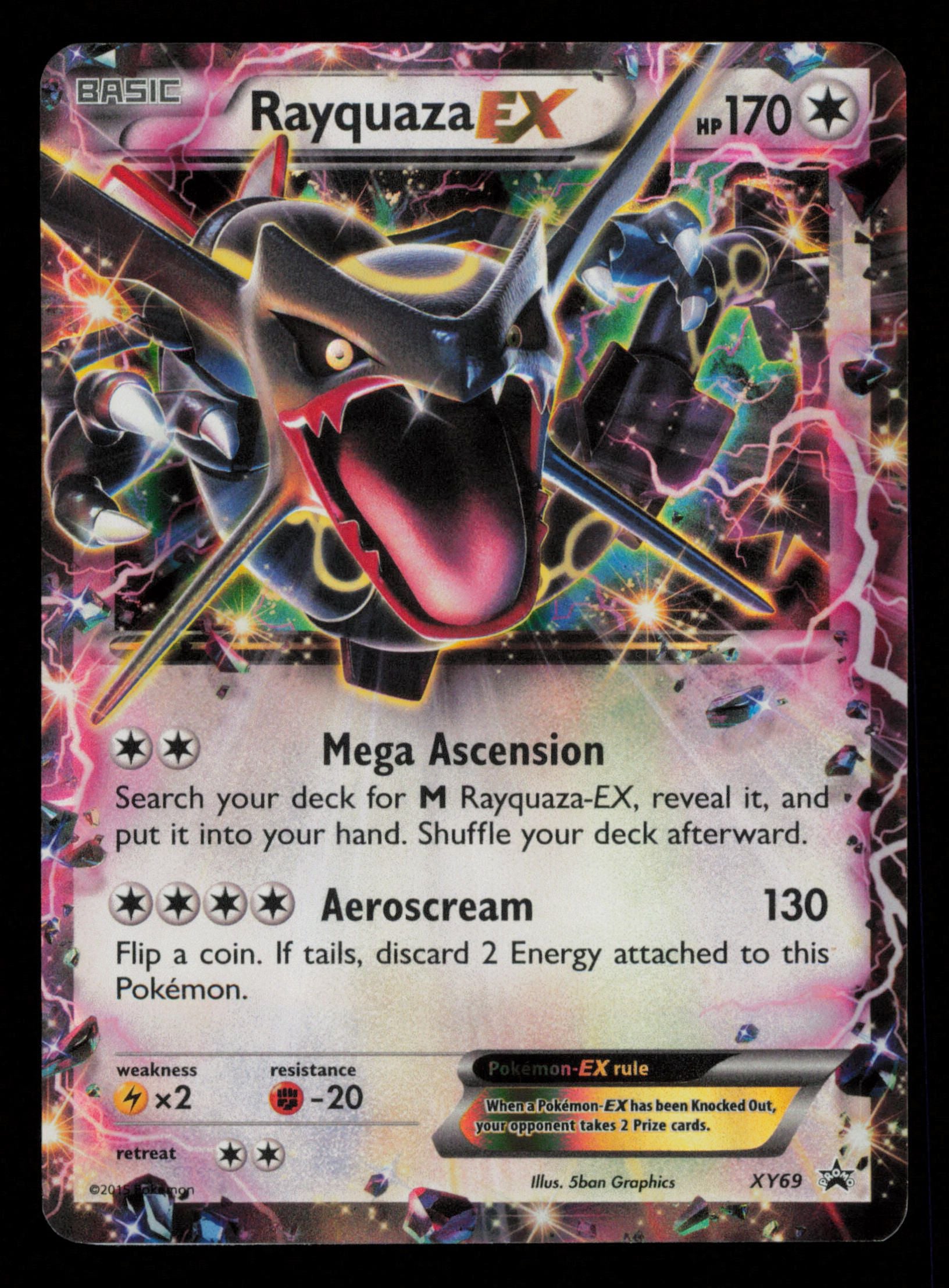 Rayquaza EX XY69 Promo XY Black Star Promos Pokemon