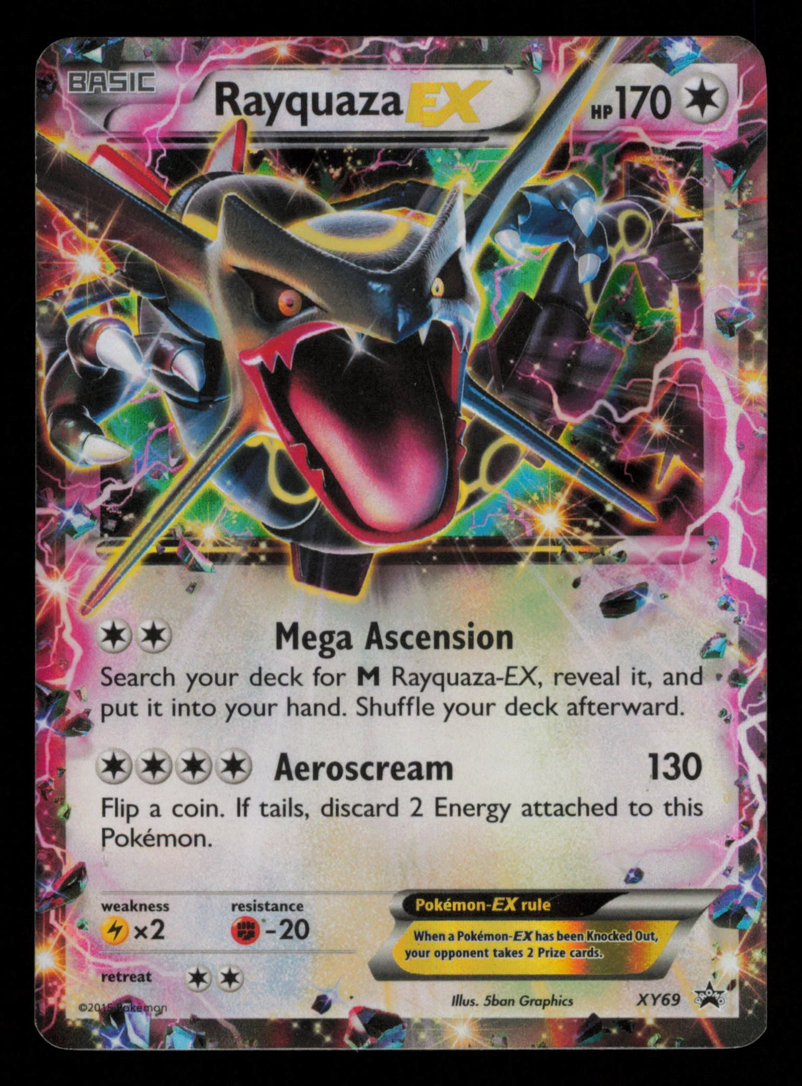 Rayquaza EX XY69 Promo XY Black Star Promos Pokemon