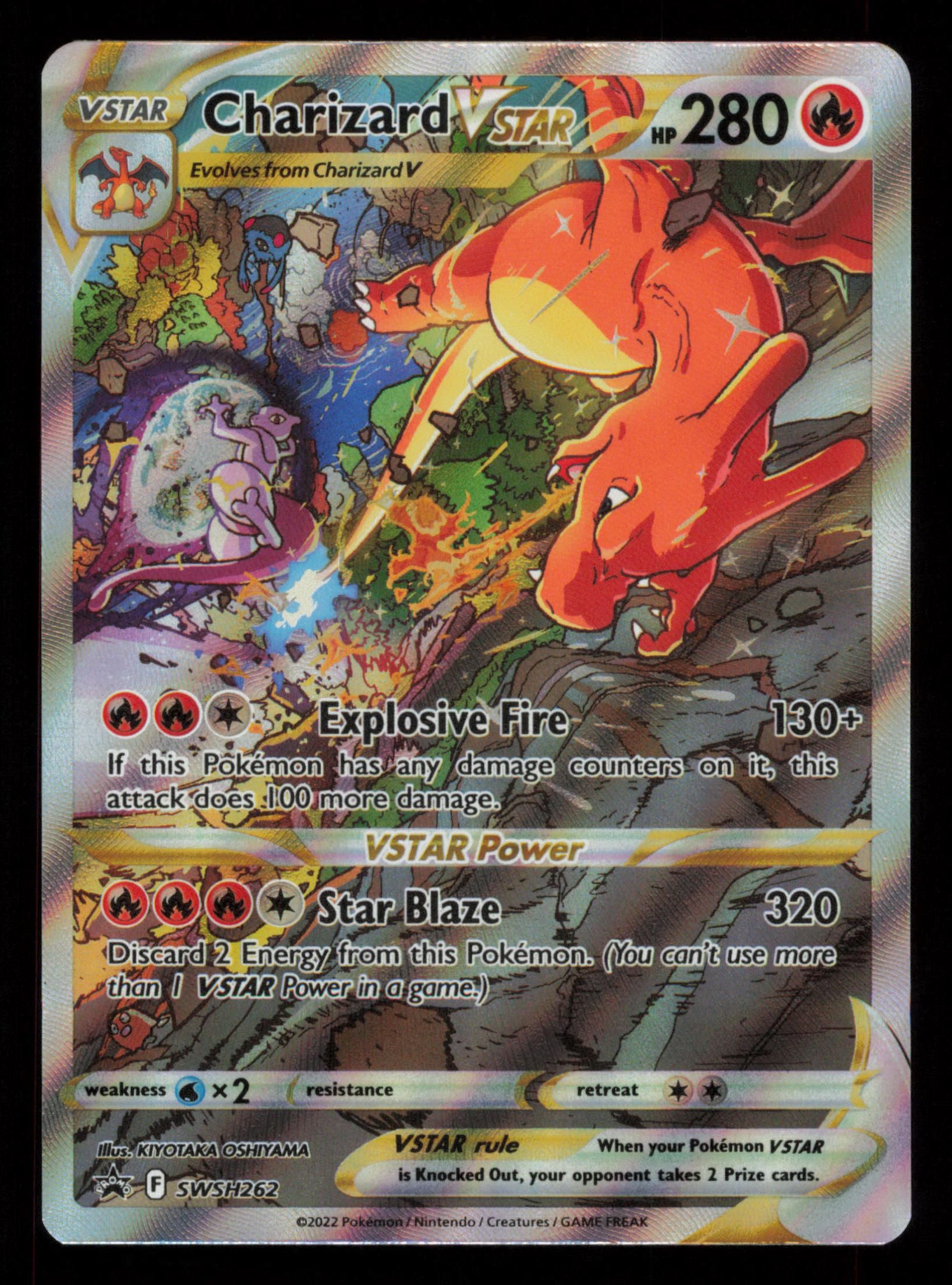 Charizard VSTAR SWSH262 Promo SWSH Black Star Pokemon