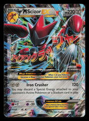 M Scizor EX 77/122 Holo Rare EX BREAKpoint Pokemon