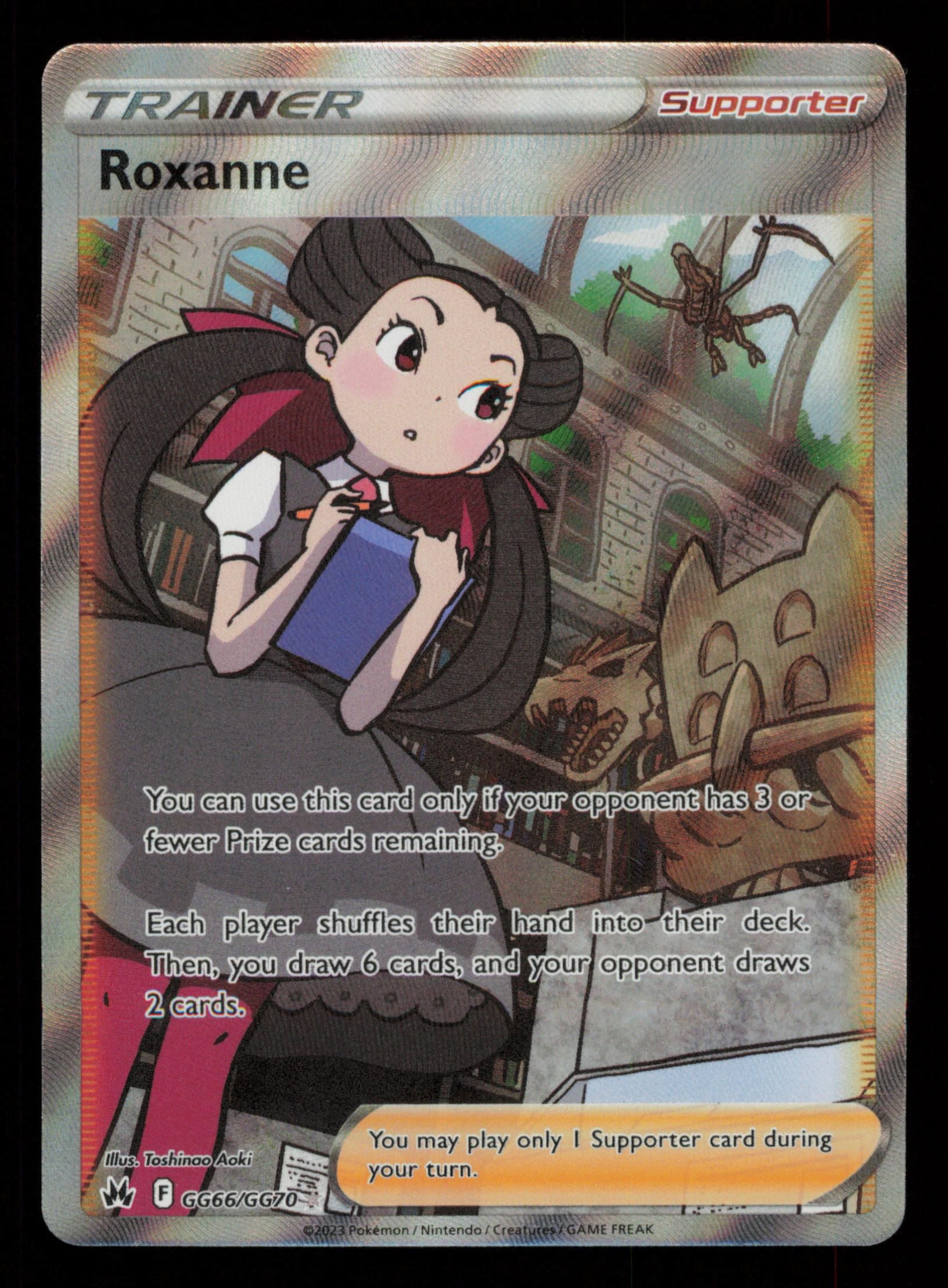 Roxanne GG66/GG70 Rare Ultra Crown Zenith Galarian Gallery Pokemon