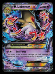 M Alakazam EX 26/124 Holo Rare EX Fates Collide Pokemon
